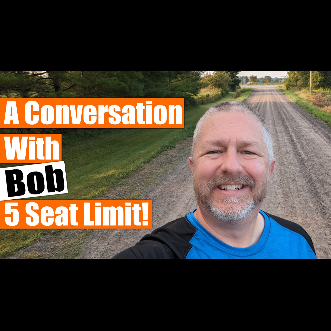 Uma conversa com Bob - sábado, 9 de setembro - 7h30, horário padrão do leste dos EUA - limite de 5 pessoas